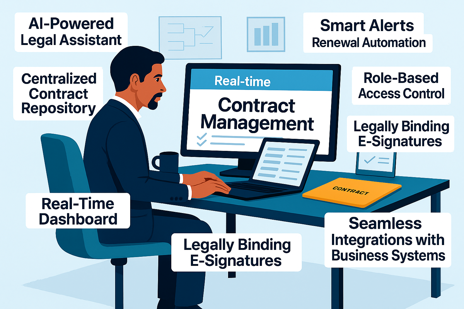Top 7 Must-Have Features in the Best Contract Management Software