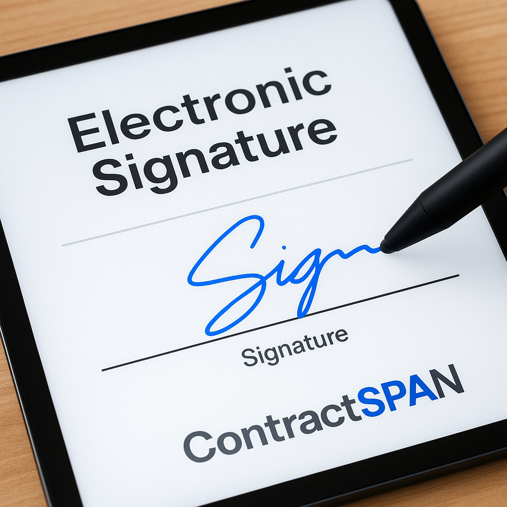 Best E-Signature Solution for Businesses: Why ContractSPAN Stands Out in 2025